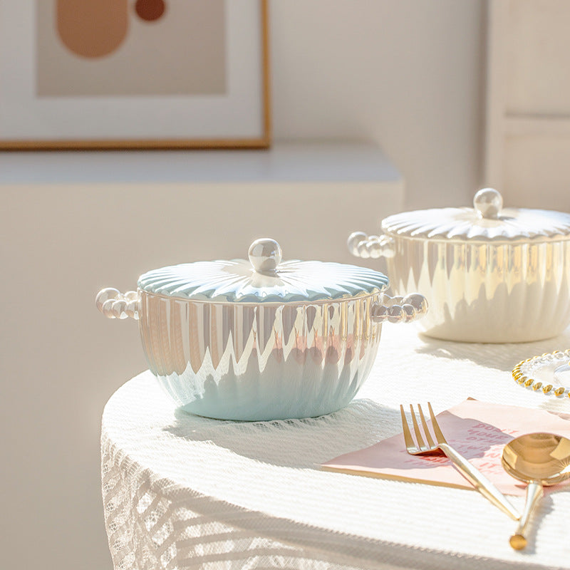 Household Large Ceramic Soup Bowl