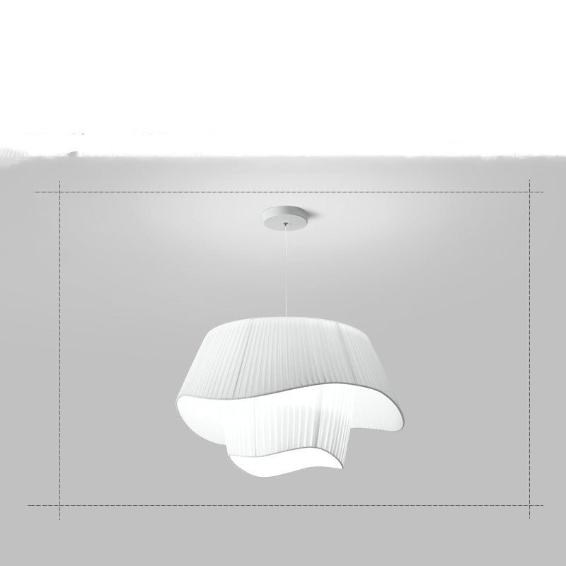Scandinavian Retro Cream Style Small Living Room Chandelier