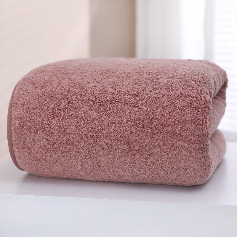 Plus-sized Bath Towel Cotton Absorbent