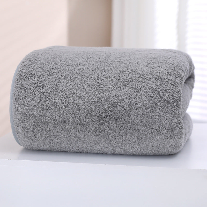 Plus-sized Bath Towel Cotton Absorbent