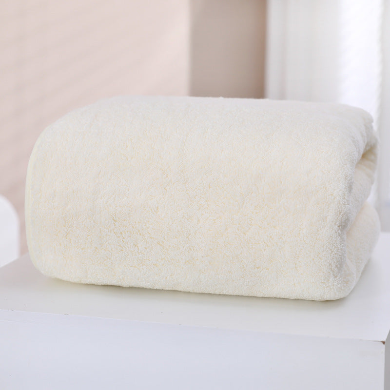 Plus-sized Bath Towel Cotton Absorbent