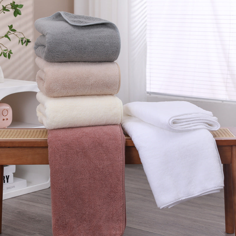 Plus-sized Bath Towel Cotton Absorbent