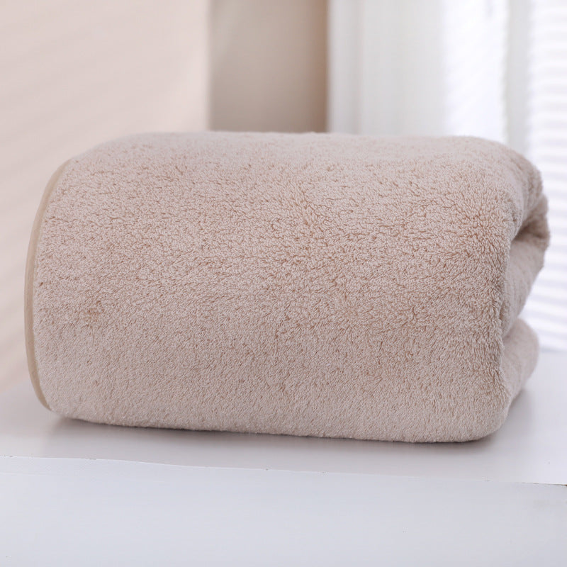 Plus-sized Bath Towel Cotton Absorbent
