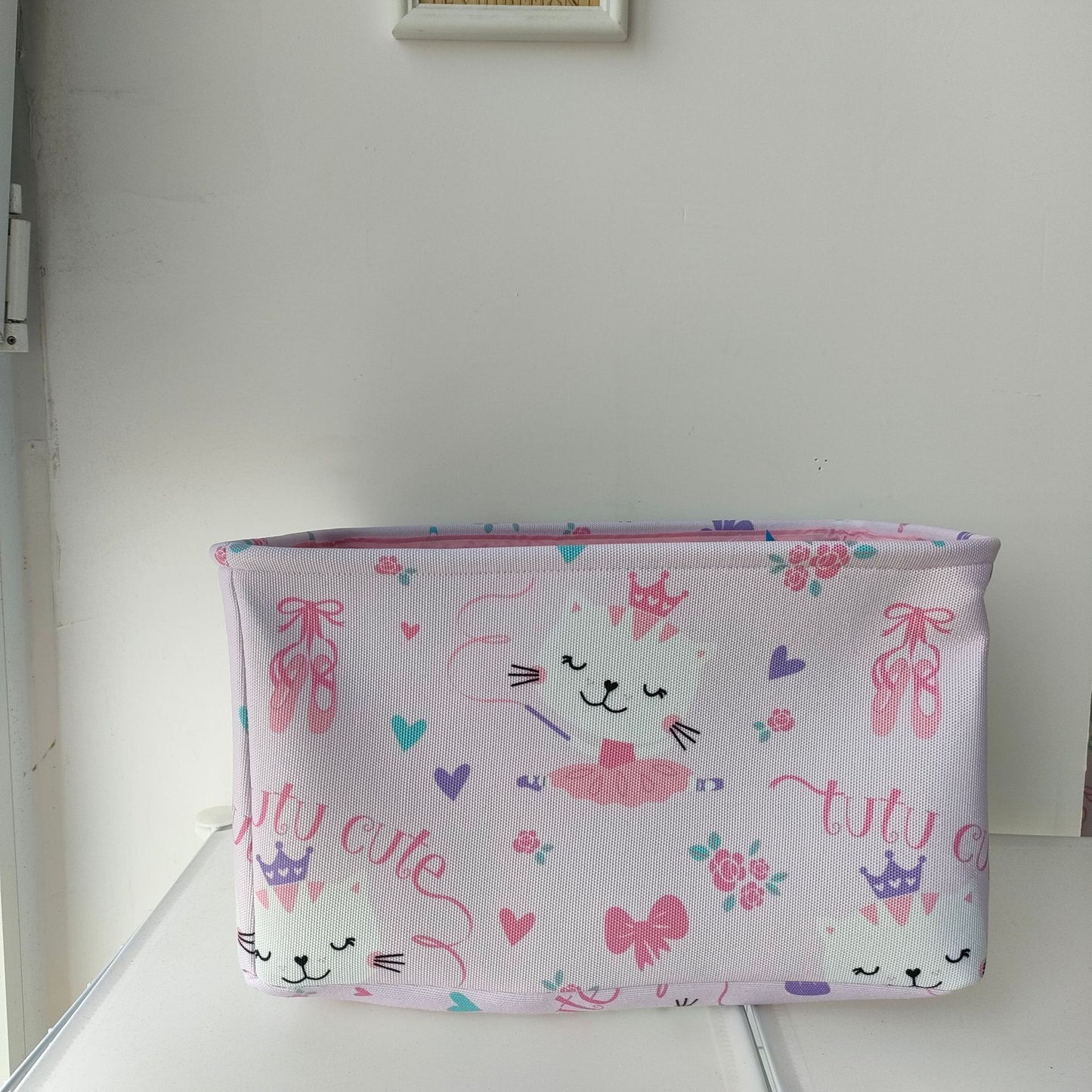 Fabric Storage Bucket Laundry Basket