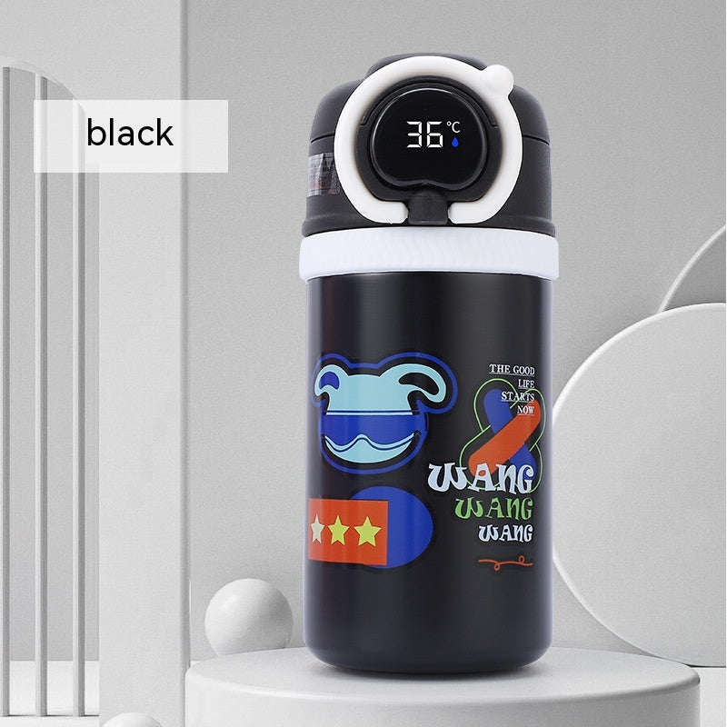 Stainless Steel Children Smart Insulation Cup Student Large Capacity