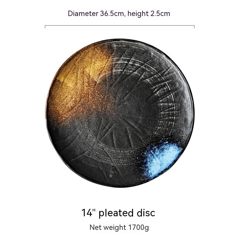 Large Ceramic Plate Restaurant Home