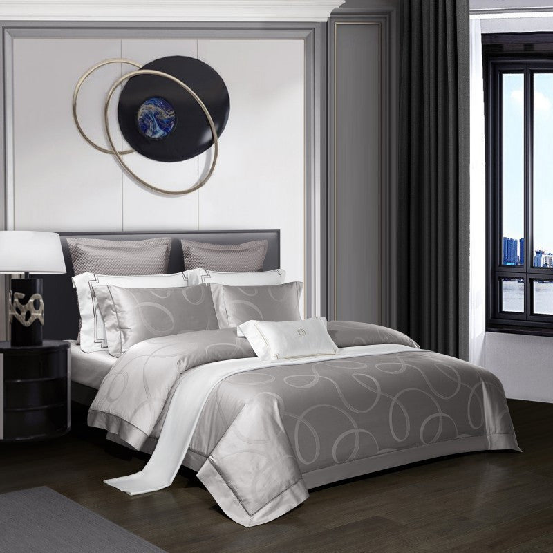 Four-piece High-end Duvet Cover Exported To Five-star Hotels