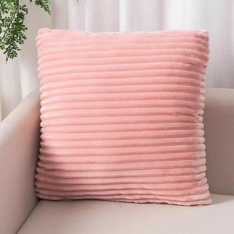 Solid Pillow Case Cushion