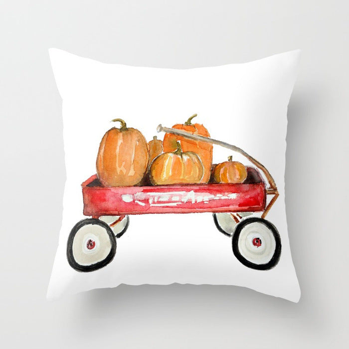 Halloween pumpkin pillowcase