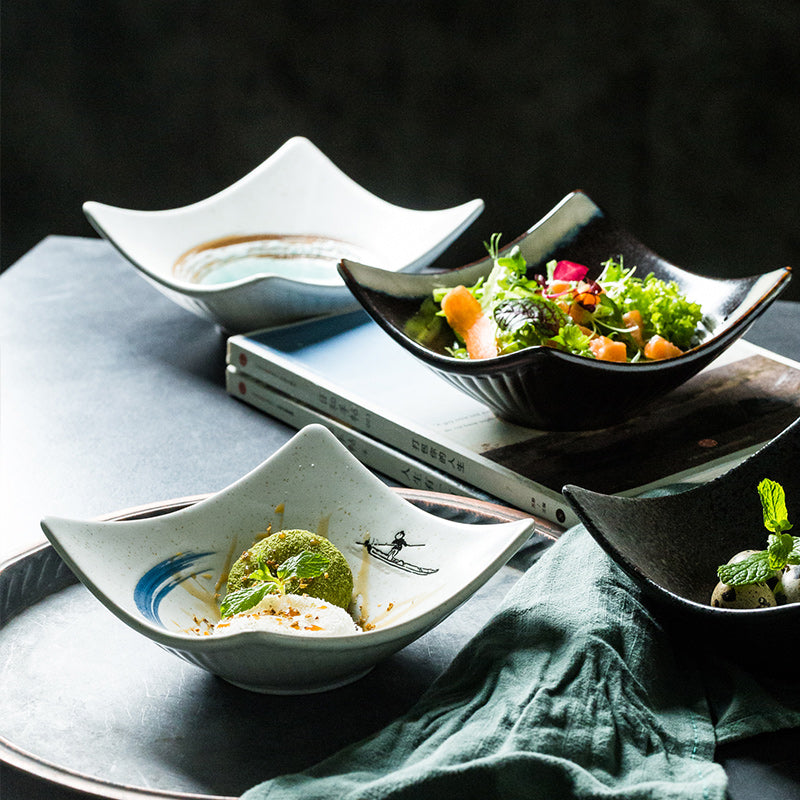 Creative And Minimalist Japanese Ceramic Plates