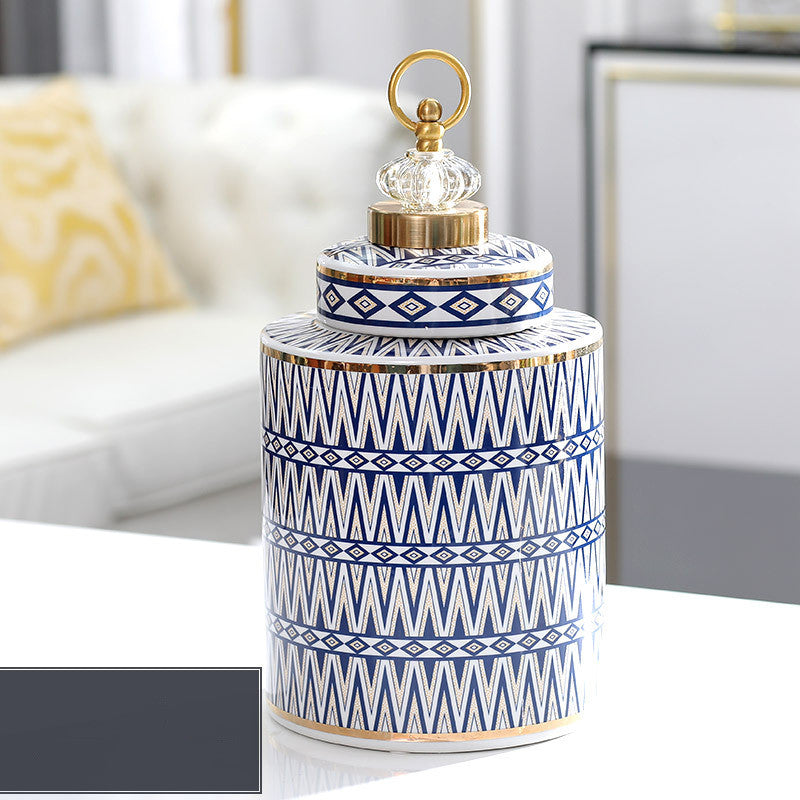 Ceramic Jar Light Luxury Modern European Home Decoration