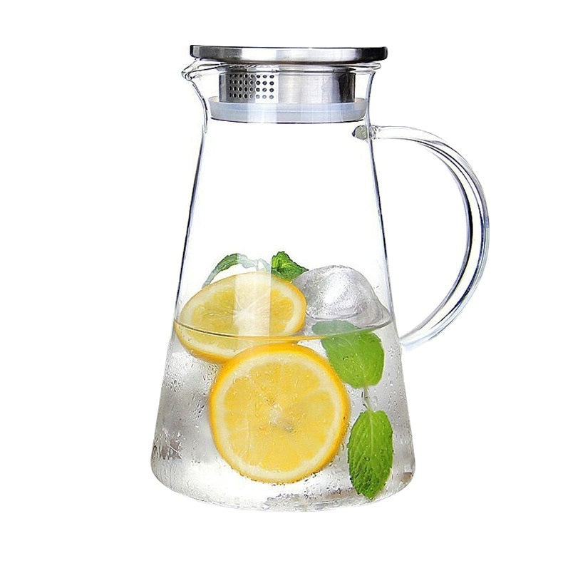 Transparent Thickened And Large-capacity Glass Teapot